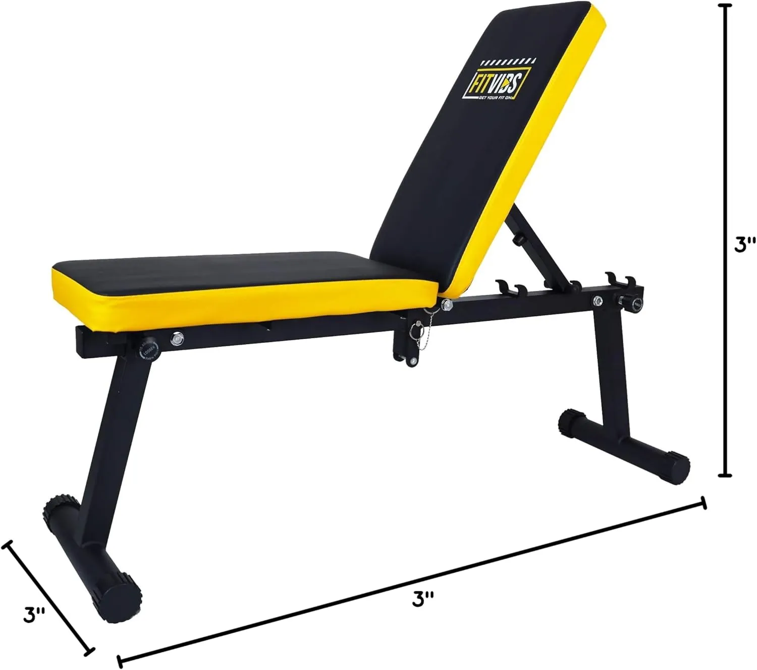Heavy Duty Adjustable and Foldable Utility Weight Bench