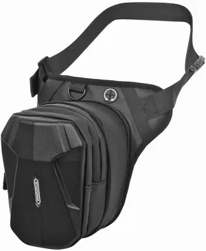 Hebetag Motorcycle Cycling Drop Leg Bag Oxford Waist Pack for Men Women Bum Hip Fanny Belt Purse Pouch Outdoor Travel Sports Hiking Bike Riding Thigh Daypack