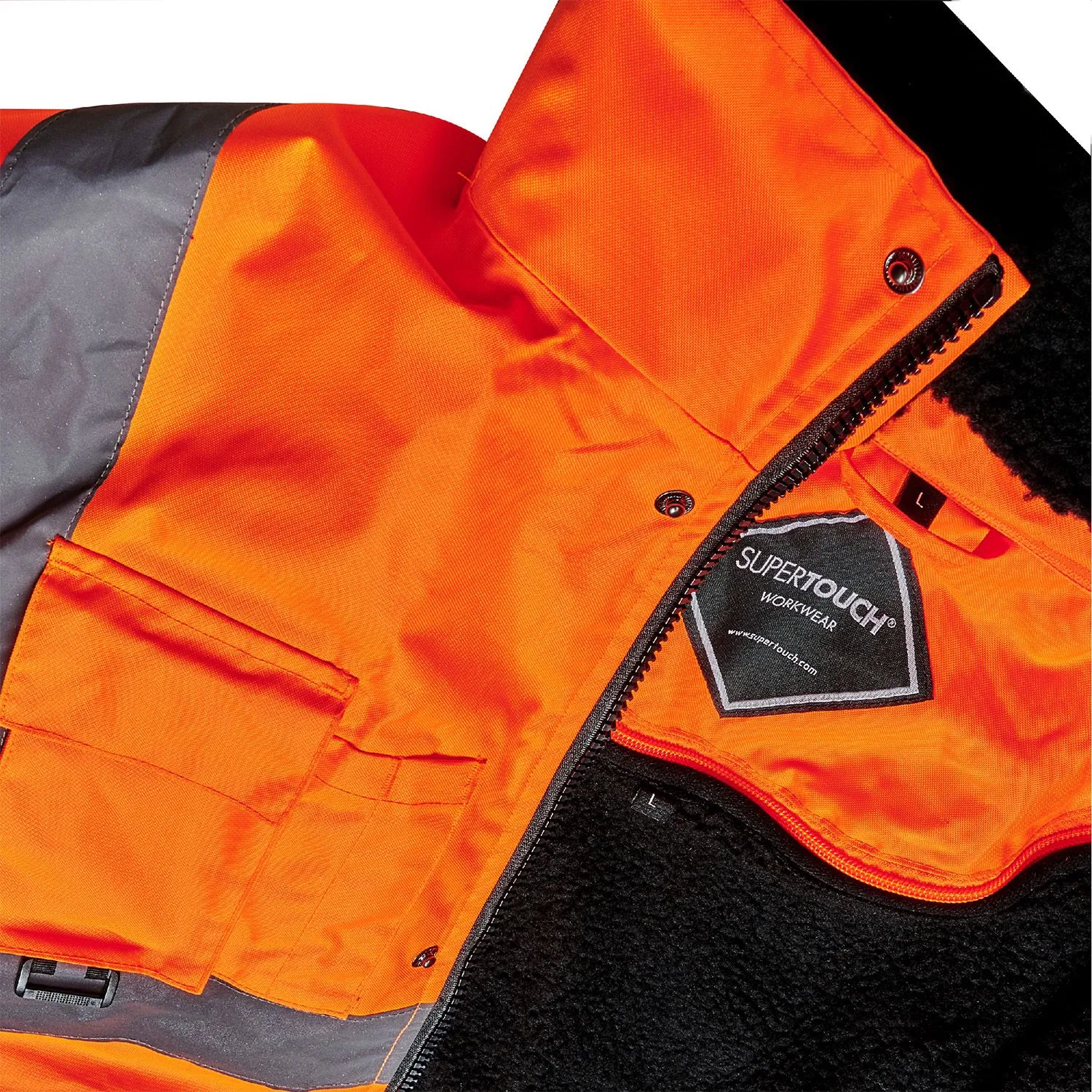 Hi Vis Breathable 2 in 1 Bomber Jacket