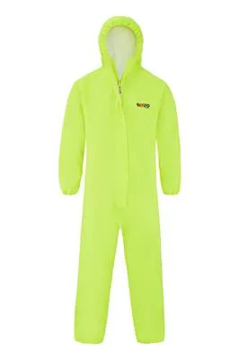 Hi Vis Yellow Breathalon Waterproof Coveralls