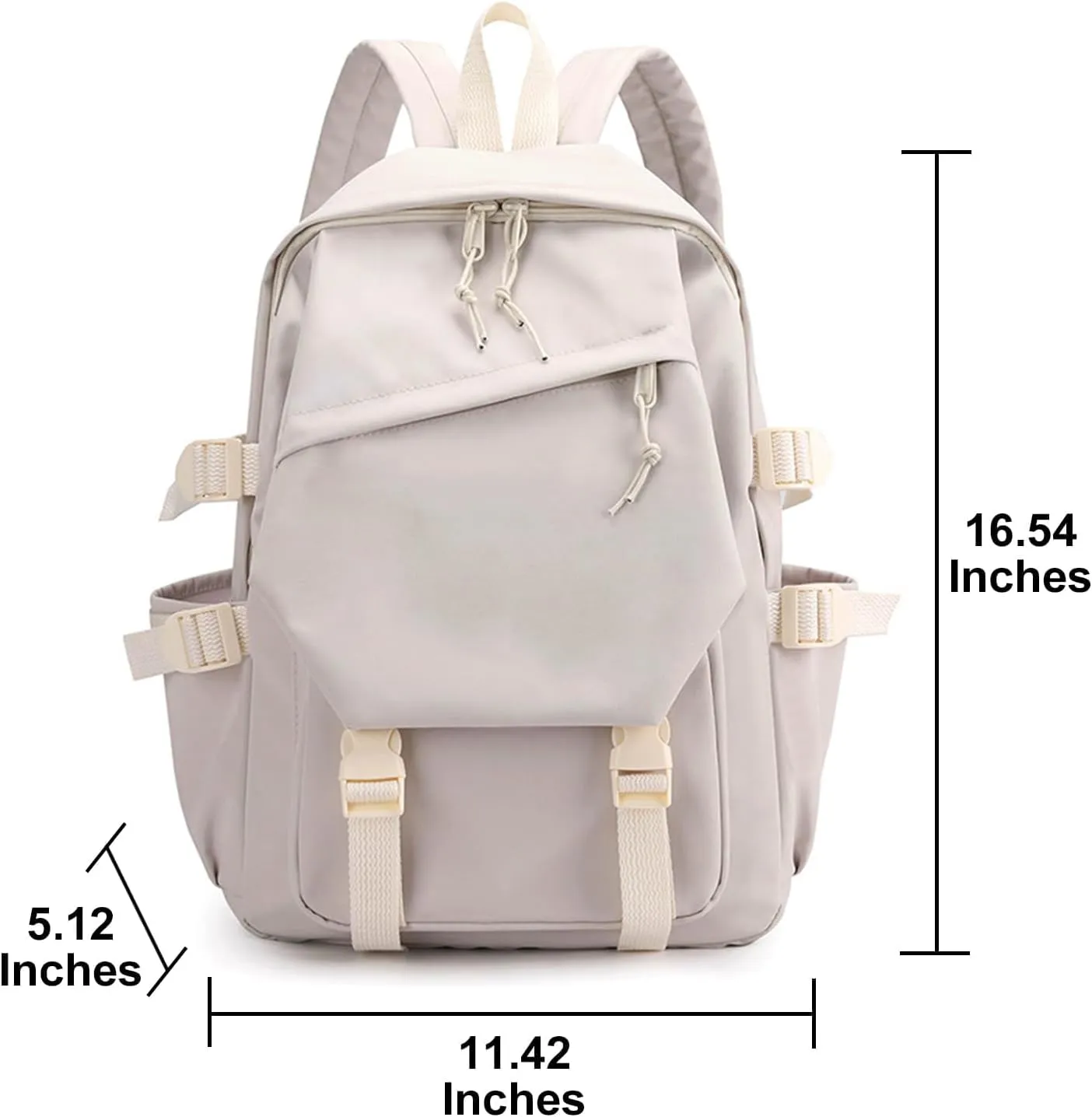 Honkai Star Rail Backpack Women Men Unisex Robin Rucksack Aventurine Firefly Bag HSR Kawaii Backpack (White-Acheron)