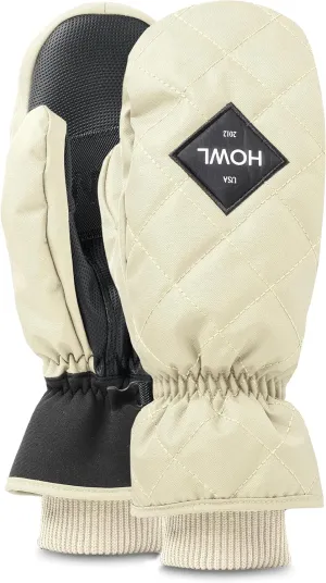 HOWL Jed Mitt | Snowboarding Gloves | Rugged Poly Oxford Shell | Shark PU Palm | Waterproof & Durable Snowboard Mittens