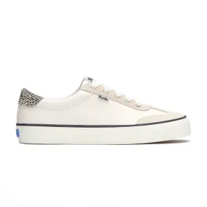 Jump Kick T-Toe Leather/Suede Snow White