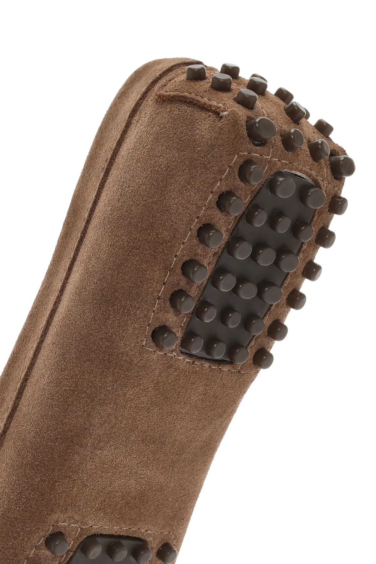 Kadın Taba Püsküllü Süet Deri Loafer