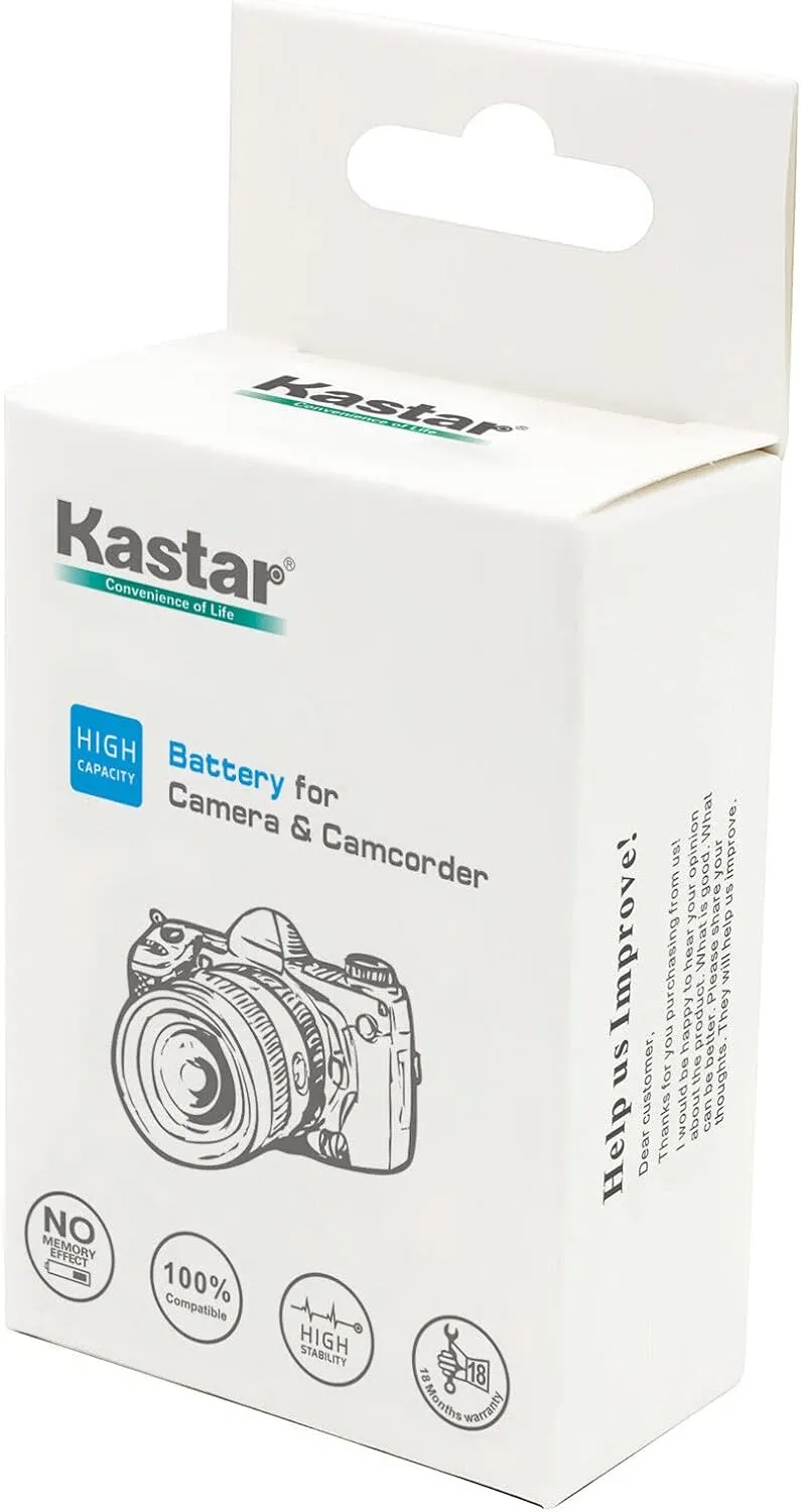 Kastar 3-Pack Battery and AC Wall Charger Replacement for Sealife Reefmaster DC-1200, DC1200, DC-1400, DC1400, DC-600, DC600, Tevion SZ 7, Z1400, Voigtländer Vitolux S100, S80