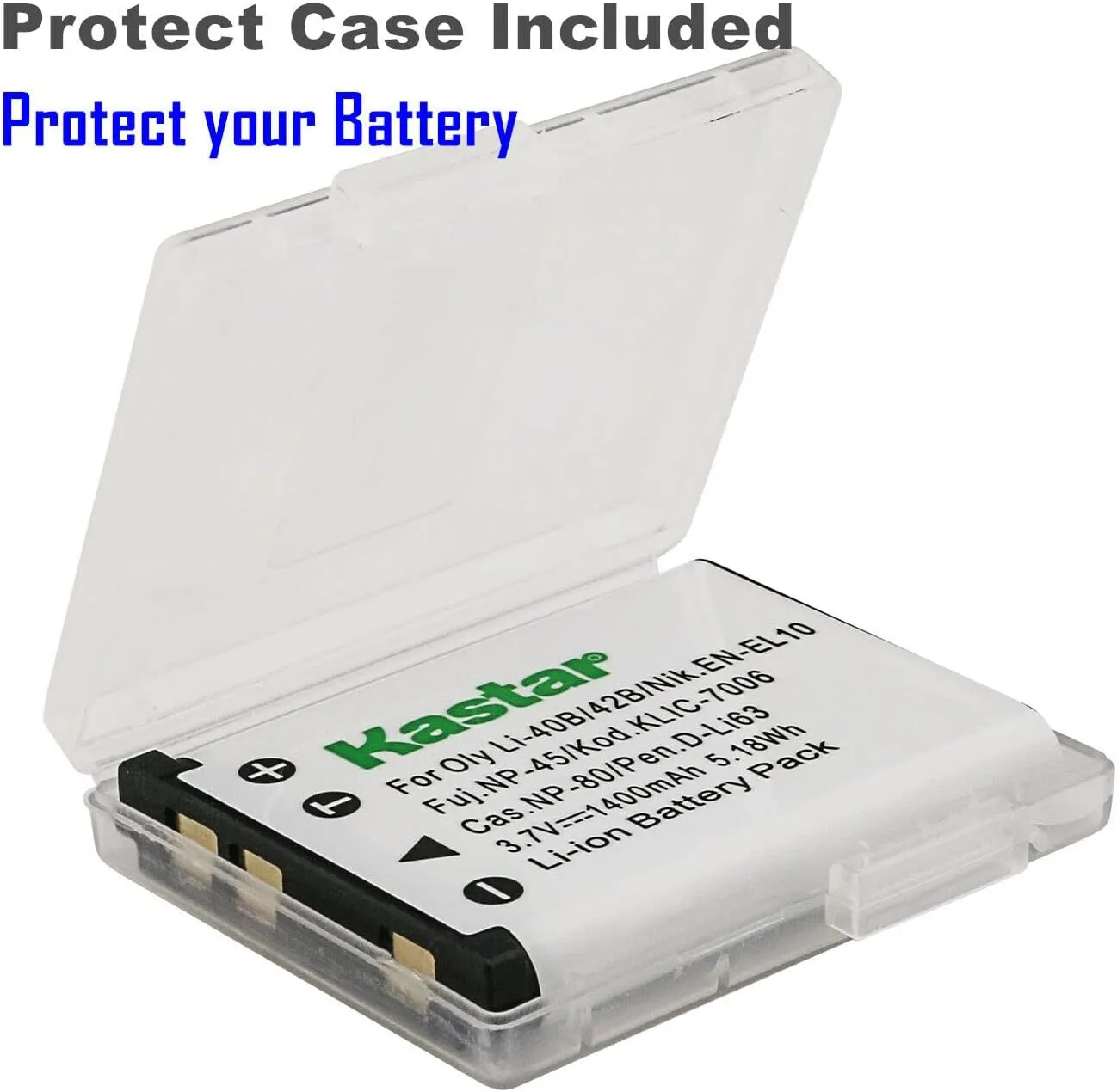 Kastar 4-Pack Battery and LCD AC Charger Compatible with Sealife Reefmaster DC-1200, DC1200, DC-1400, DC1400, DC-600, DC600, Tevion SZ 7, Z1400, Voigtländer Vitolux S100, S80