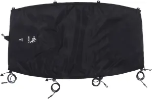 Kayak Cockpit Drape Cover, Waterproof and Adjustable Cockpit Cover, 600D Oxford Cloth Material, UV50 and Tear Resistant, Ideal Kayaking Accessory to Protect (S)