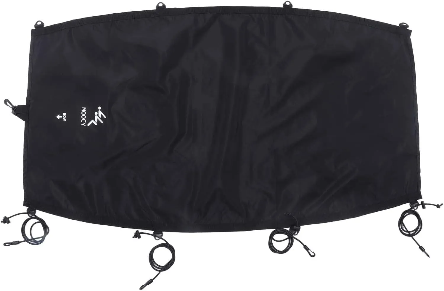 Kayak Cockpit Drape Cover, Waterproof and Adjustable Cockpit Cover, 600D Oxford Cloth Material, UV50 and Tear Resistant, Ideal Kayaking Accessory to Protect (S)