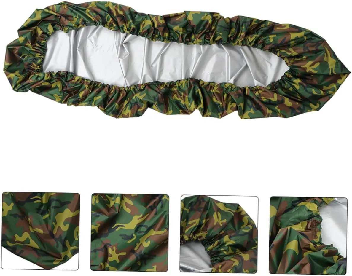 Kayak Storage Cover with UV Protection Durable Sunblock Canoe Protector for Kayaks Lightweight Design for for Beach Backyard Use