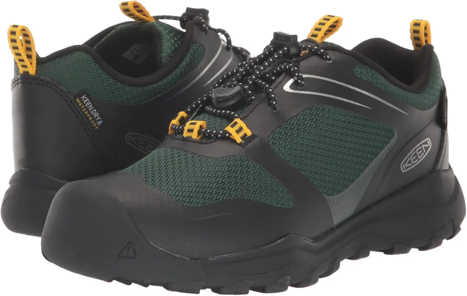 KEEN Kids' Wanduro Low Height Waterproof Easy On Durable Hiking Sneaker