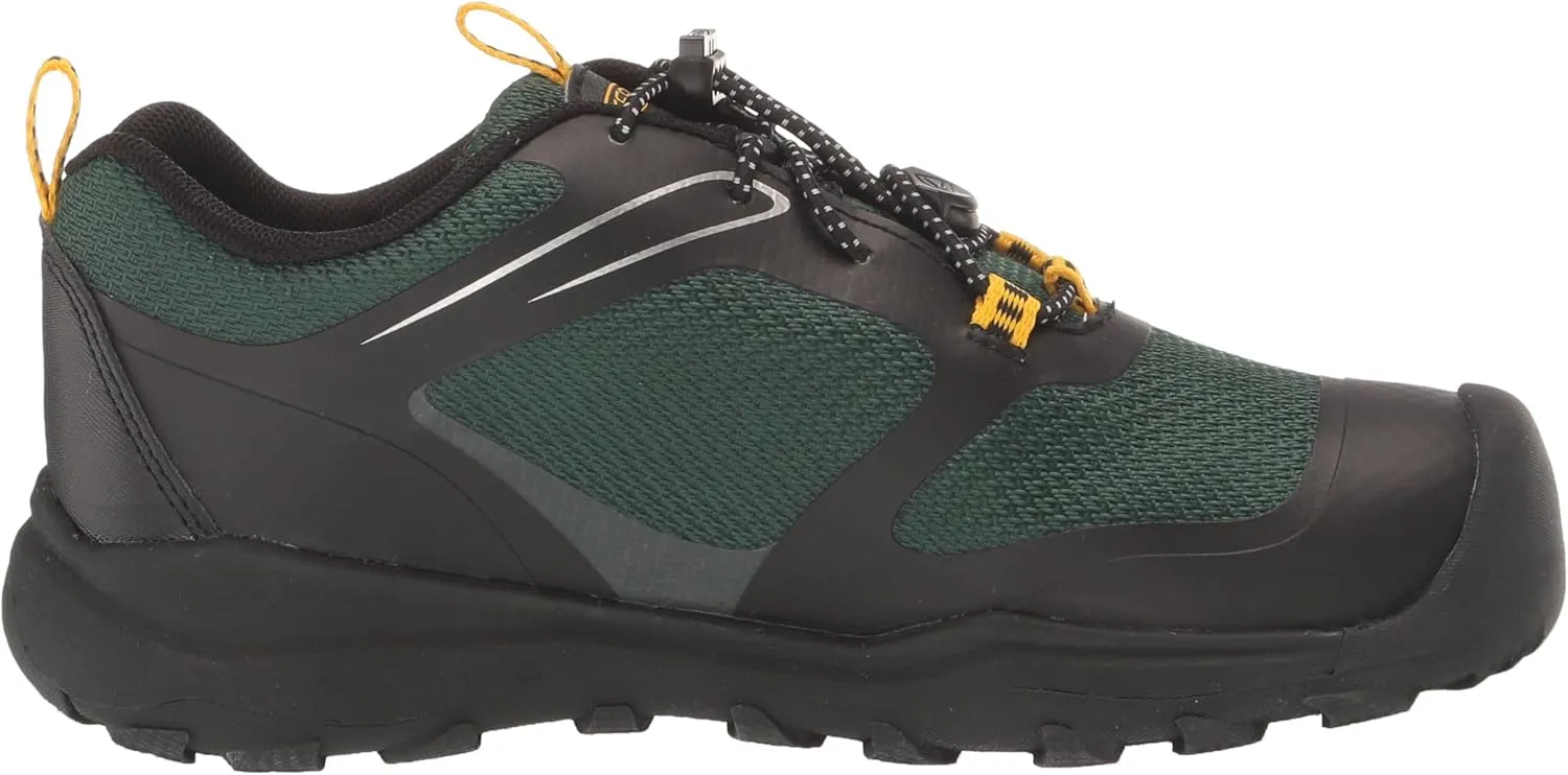 KEEN Kids' Wanduro Low Height Waterproof Easy On Durable Hiking Sneaker