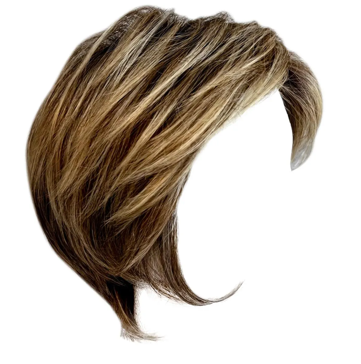 Keep It Classy Chic Layered Short Cut Wig by Hairuwear, Average Cap - GF12-22SS Cappuccino