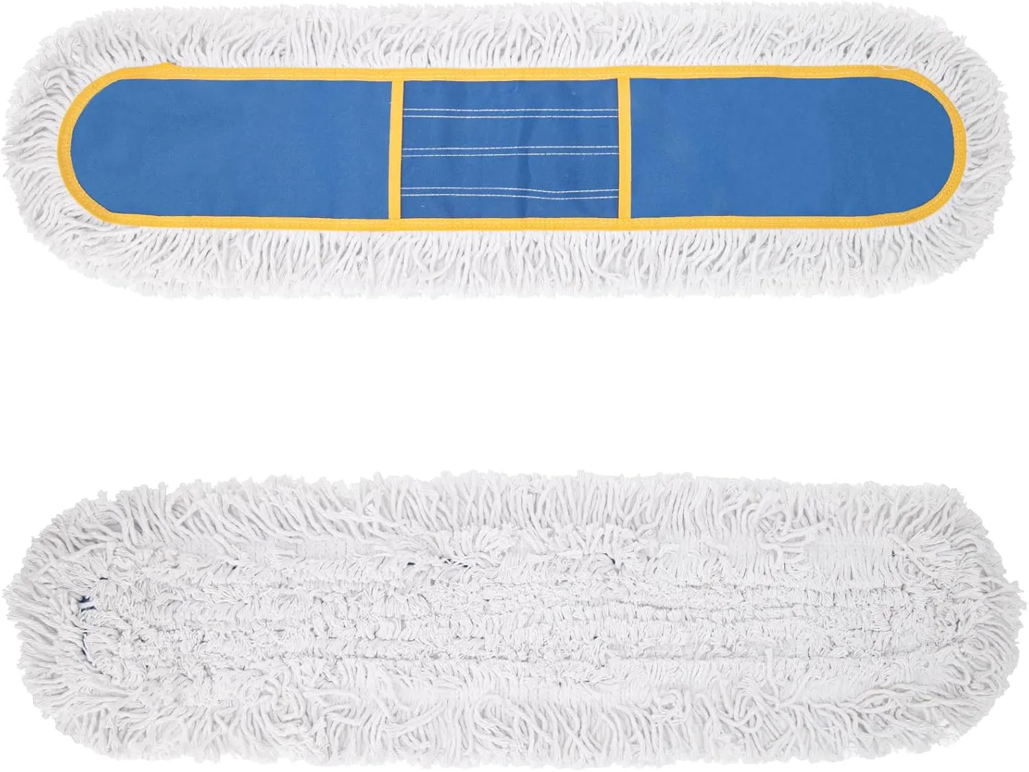 KeFanta 36" Commercial Dust Mop Replacement Heads, Reusable Industrial Dust Mop Pads, Washable Cotton Dust Mop Refill for Floor Cleaning & Janitorial Supplies, 2 Pack