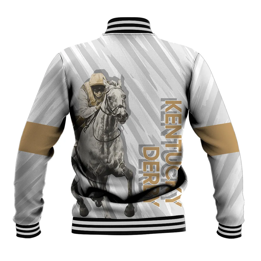 Kentucky Derby Baseball Jacket Horse Racing LT7