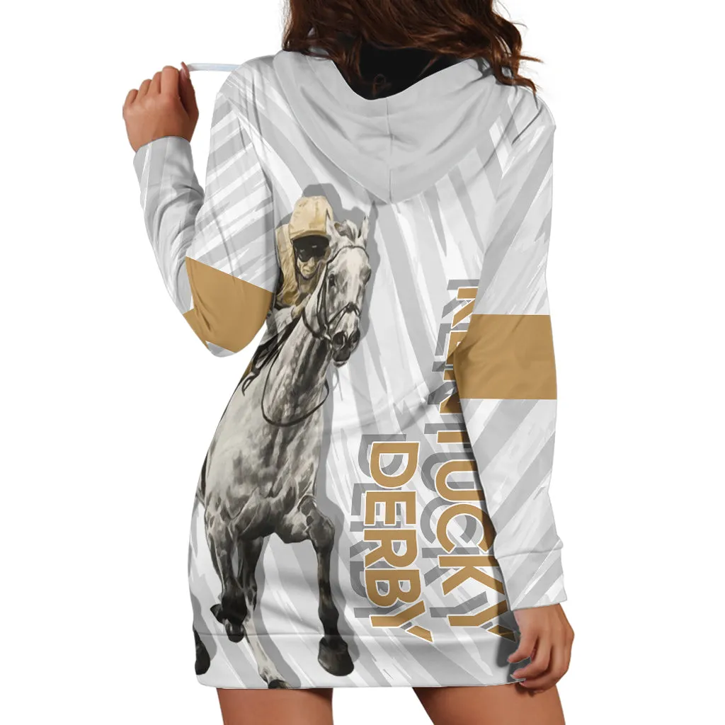 Kentucky Derby Hoodie Dress Horse Racing LT7