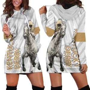 Kentucky Derby Hoodie Dress Horse Racing LT7