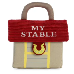 Kentucky Derby My Stable Plush Playset – 4-Piece Horse Set