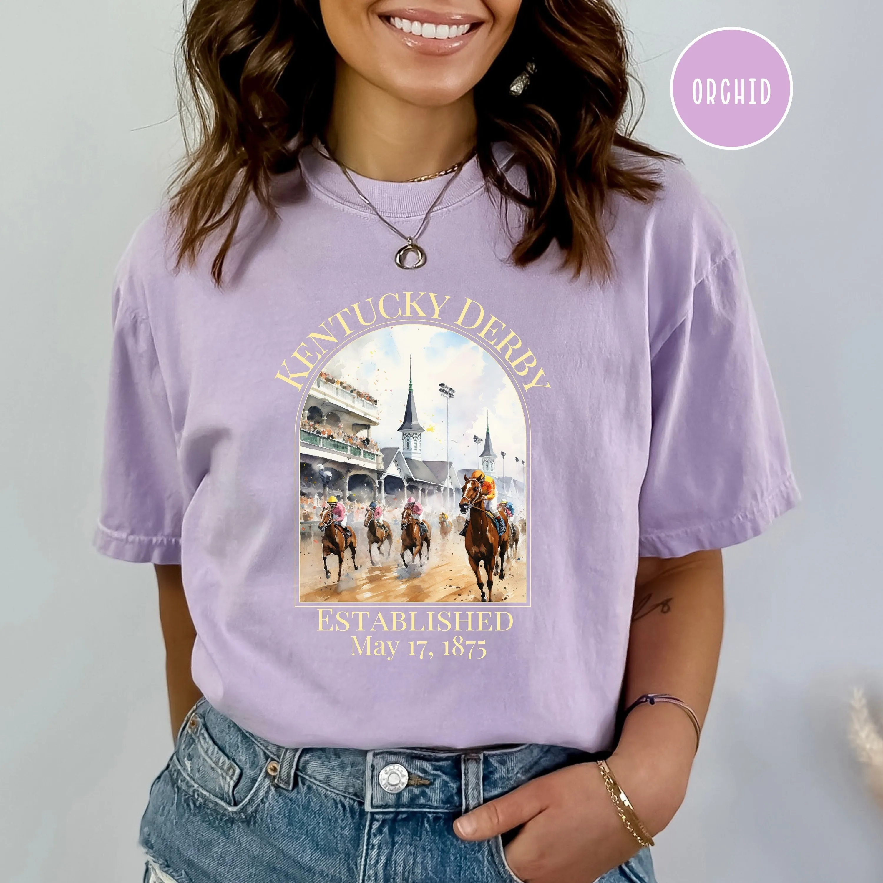 Kentucky Derby Race Comfort Colors® Tee