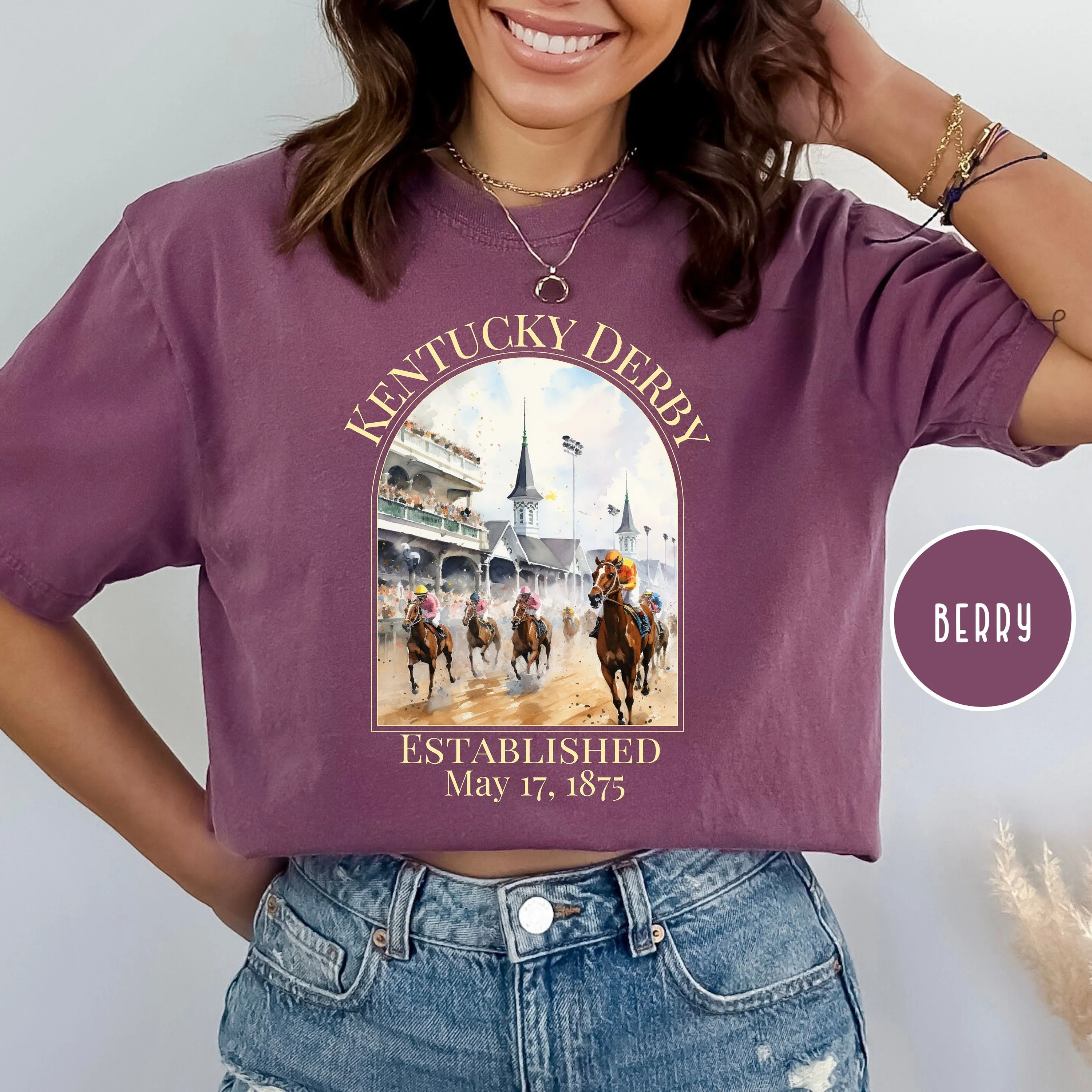 Kentucky Derby Race Comfort Colors® Tee