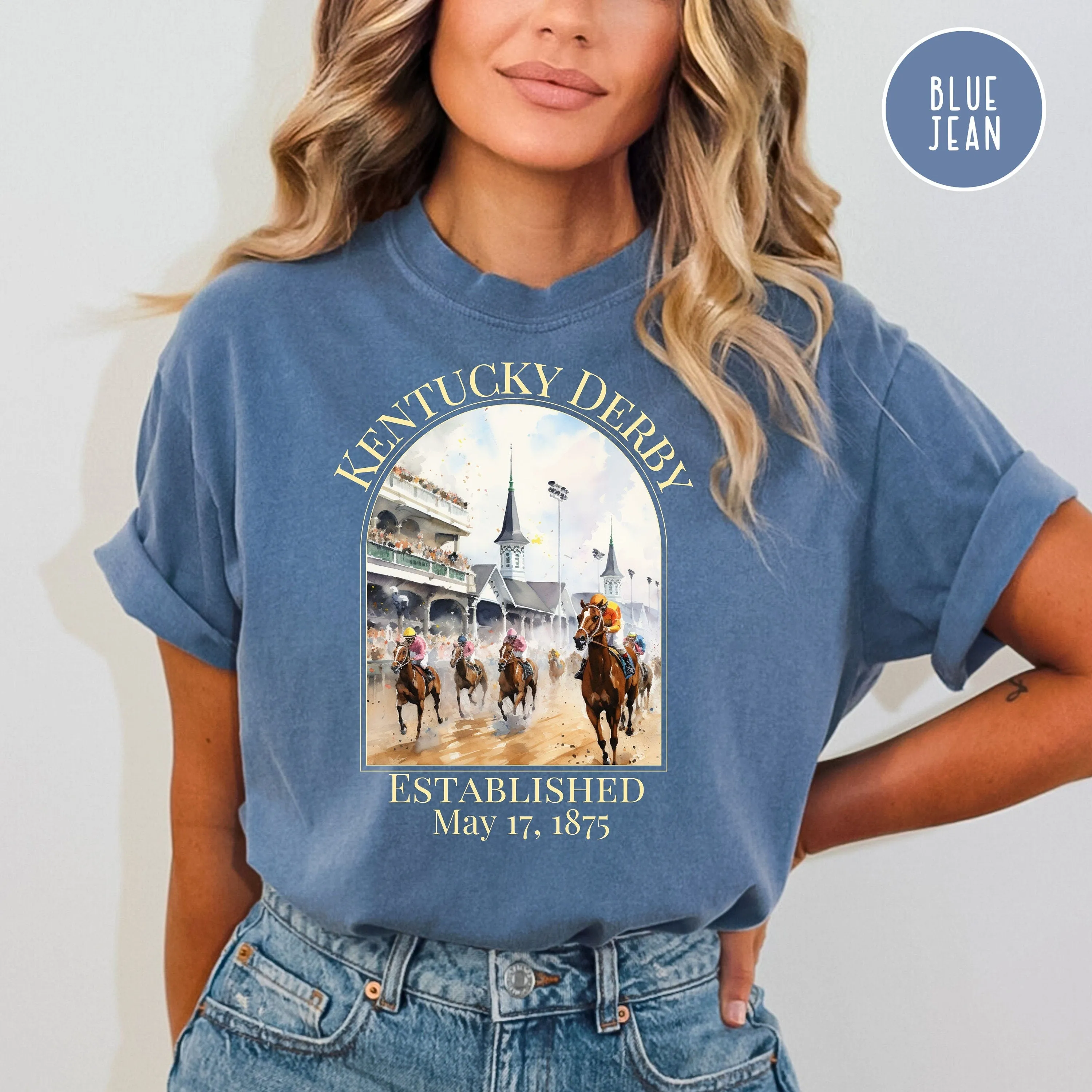 Kentucky Derby Race Comfort Colors® Tee