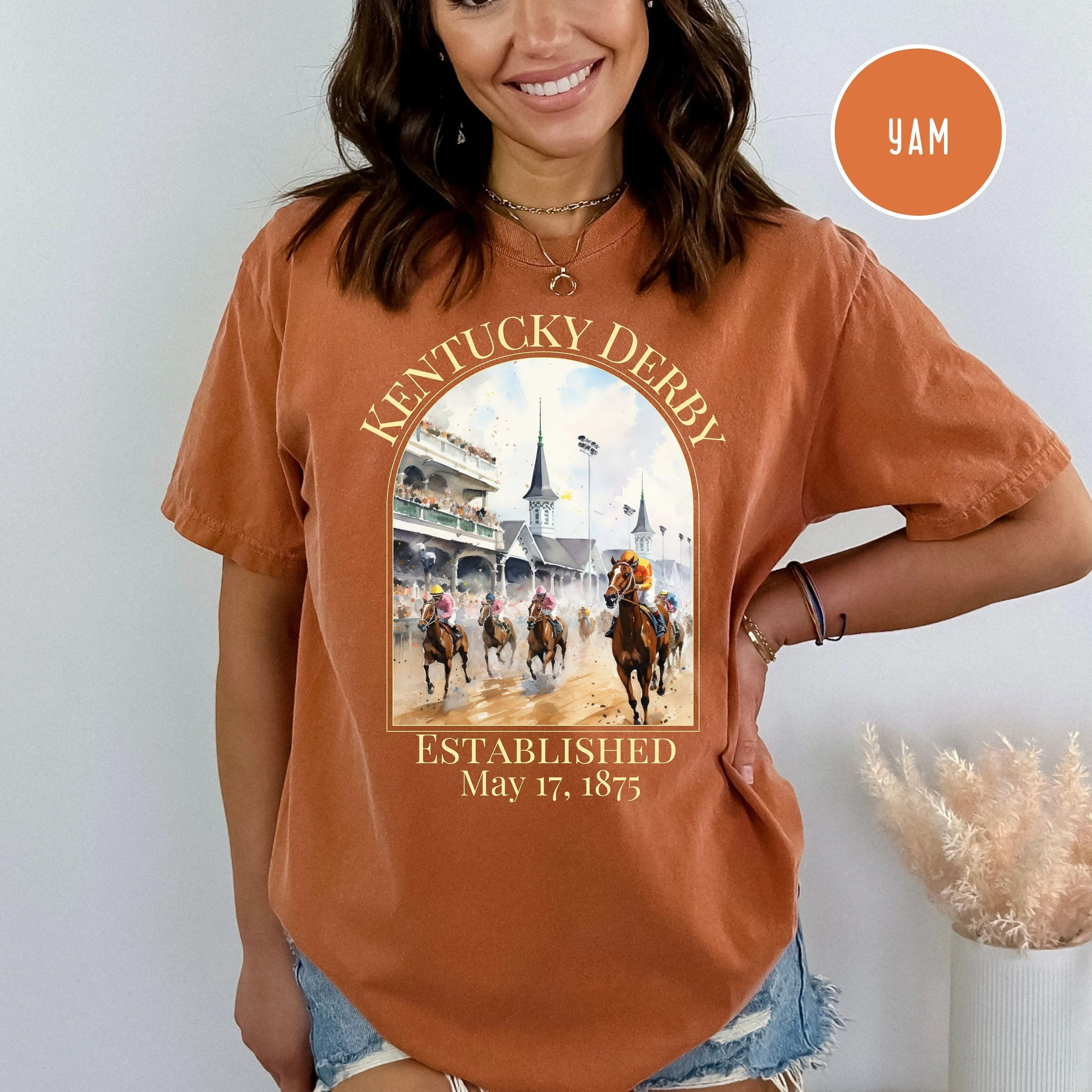 Kentucky Derby Race Comfort Colors® Tee