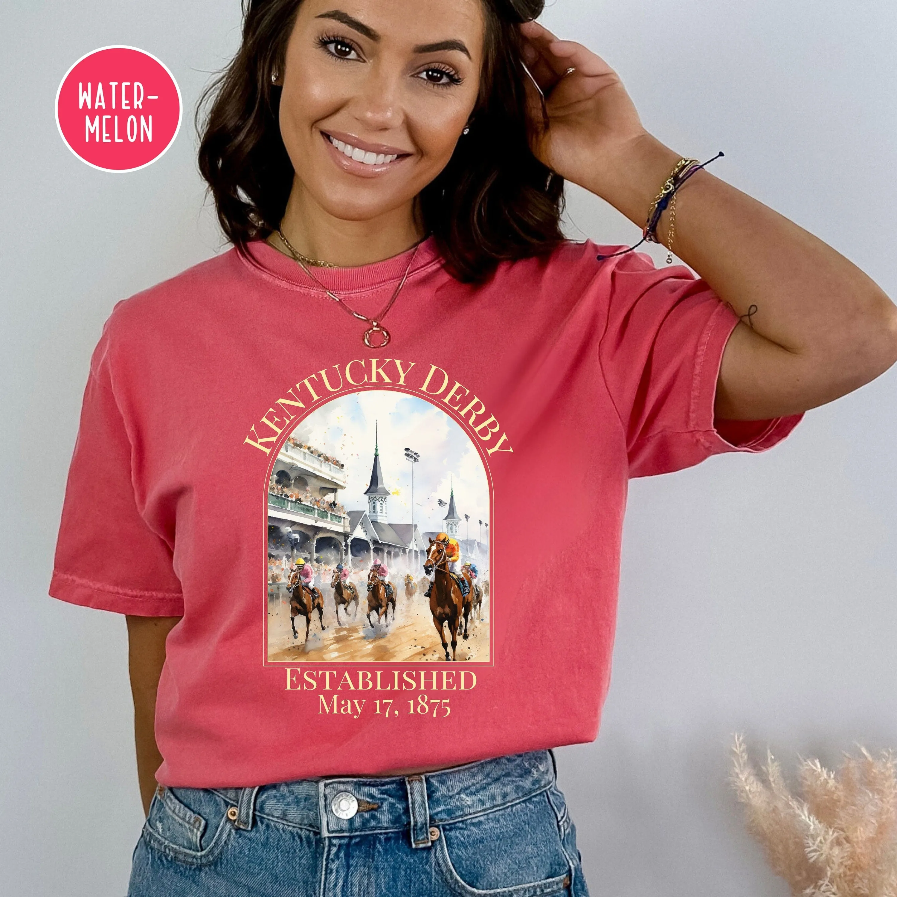 Kentucky Derby Race Comfort Colors® Tee
