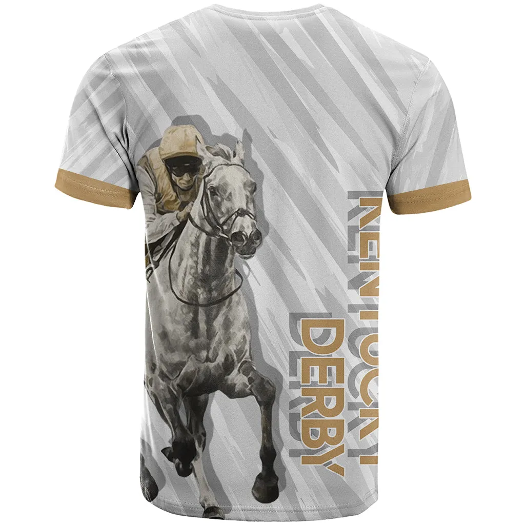 Kentucky Derby T Shirt Horse Racing LT7