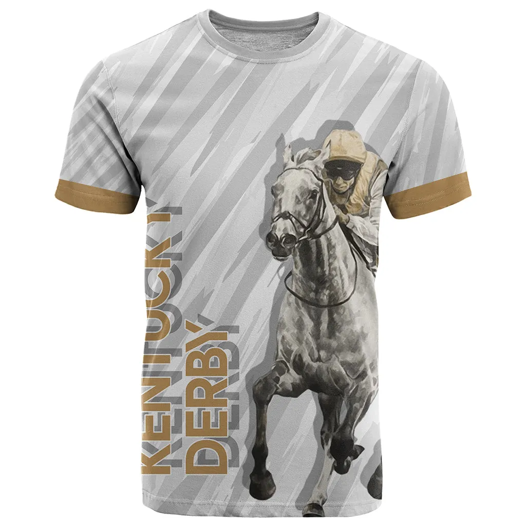 Kentucky Derby T Shirt Horse Racing LT7