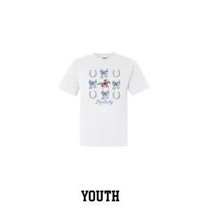 Kentucky Horse and Bows Youth Comfort Colors T-Shirt