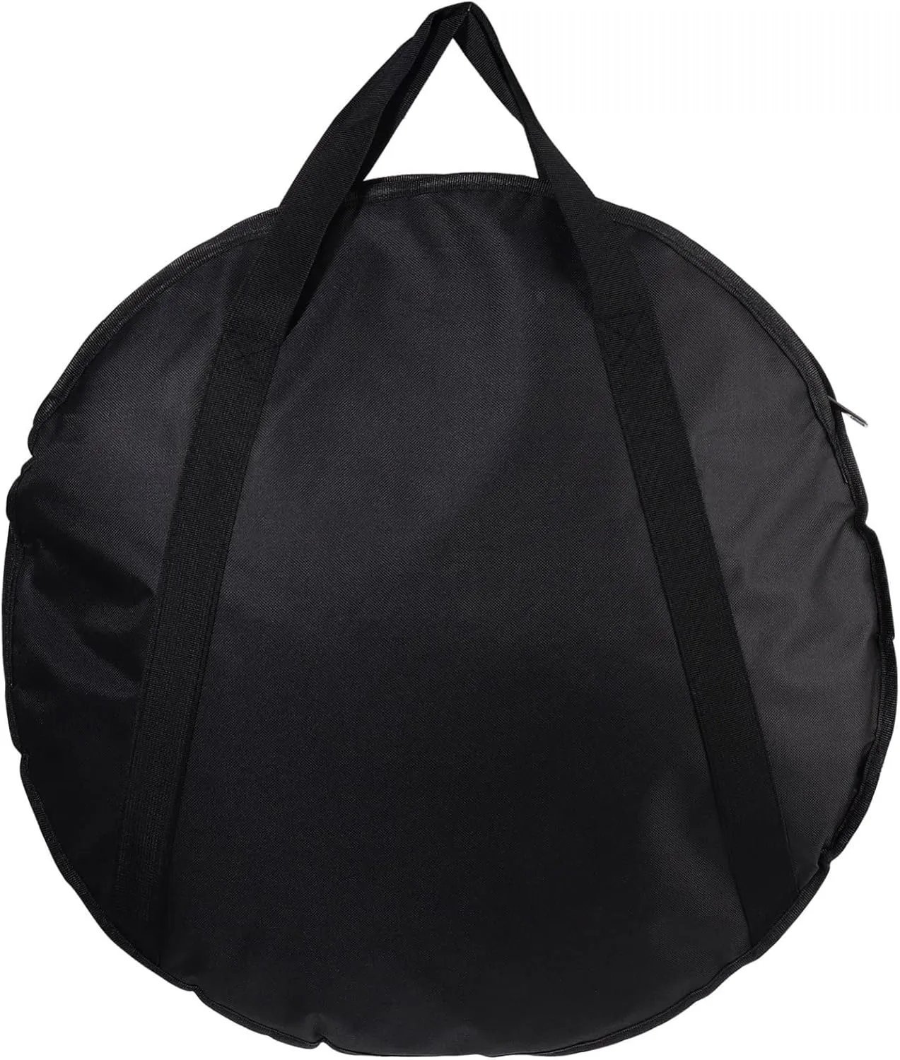 KESYOO Storage Bag Cymbal Padded Bag Cymbals Bag Instrument Tote Bag Cymbal Bag Pouch Holder Round Water Resistant Tote Bag Compartments Cymbal Case Cymbal Carrying Bag Black Oxford Cloth