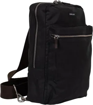 Kolo Derby Shoulder Sling Bag, Cross-Body Shoulder Strap, Organic Waxed Cotton Canvas