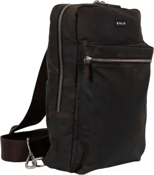Kolo Derby Shoulder Sling Bag, Cross-Body Shoulder Strap, Organic Waxed Cotton Canvas