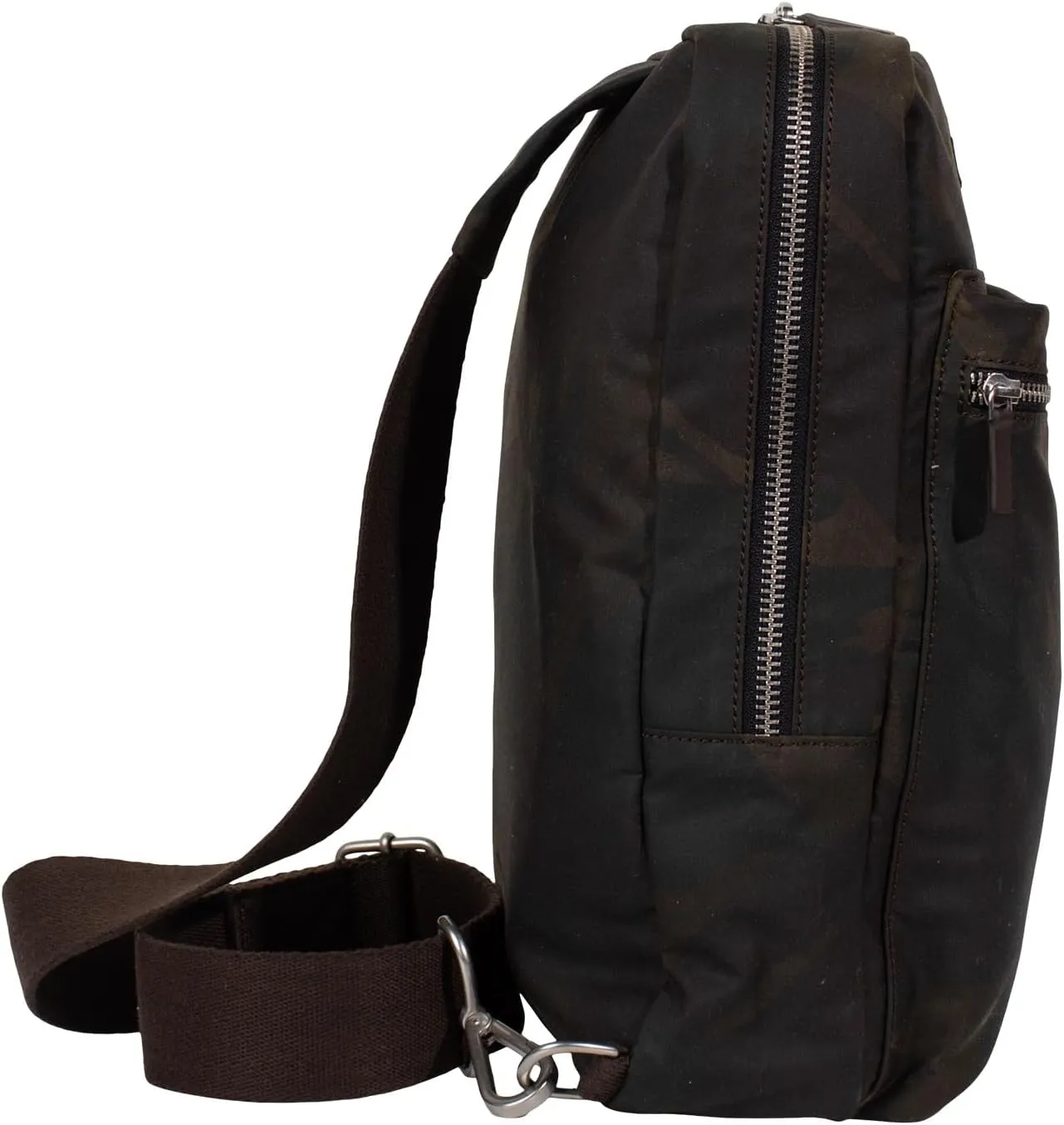 Kolo Derby Shoulder Sling Bag, Cross-Body Shoulder Strap, Organic Waxed Cotton Canvas