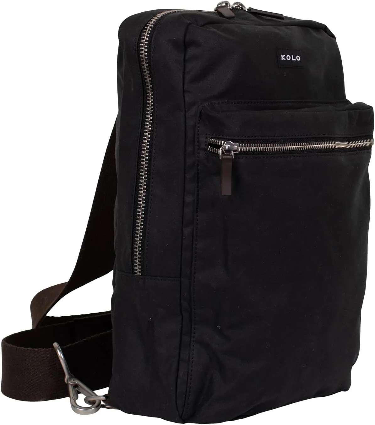 Kolo Derby Shoulder Sling Bag, Cross-Body Shoulder Strap, Organic Waxed Cotton Canvas