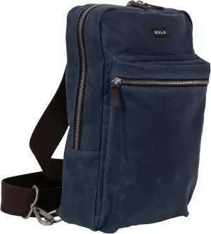 Kolo Derby Shoulder Sling Bag, Cross-Body Shoulder Strap, Organic Waxed Cotton Canvas