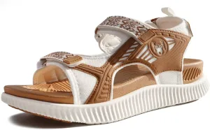 KuaiLu Womens Orthopedic Walking Sandals Recovery Sport Outdoor Hiking Water Sandles Thick Athletic Cushion Adjustable Strap Sandals with Comfortable Plantar Fasciitis Arch Support