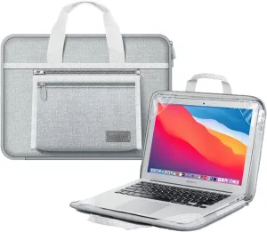 Laptop Bag, Durable Travel Bag for Business, Compatible with MacBook Air/Pro, HP, Dell and Asus Laptops(13-14 inch)