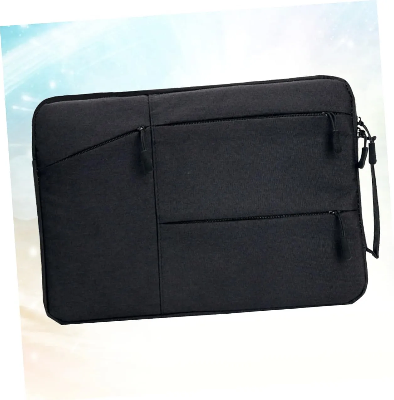 Laptop Handbag Portable Notebook Case with Pockets Breathable Design for Men Women Use