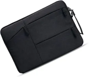 Laptop Handbag Portable Notebook Case with Pockets Breathable Design for Men Women Use