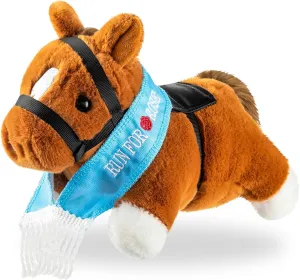 Large 9 Inches Derby Stuffed Horse Derby Day Gift Party Souvenir for Women Men Horse Lovers Party Supplies