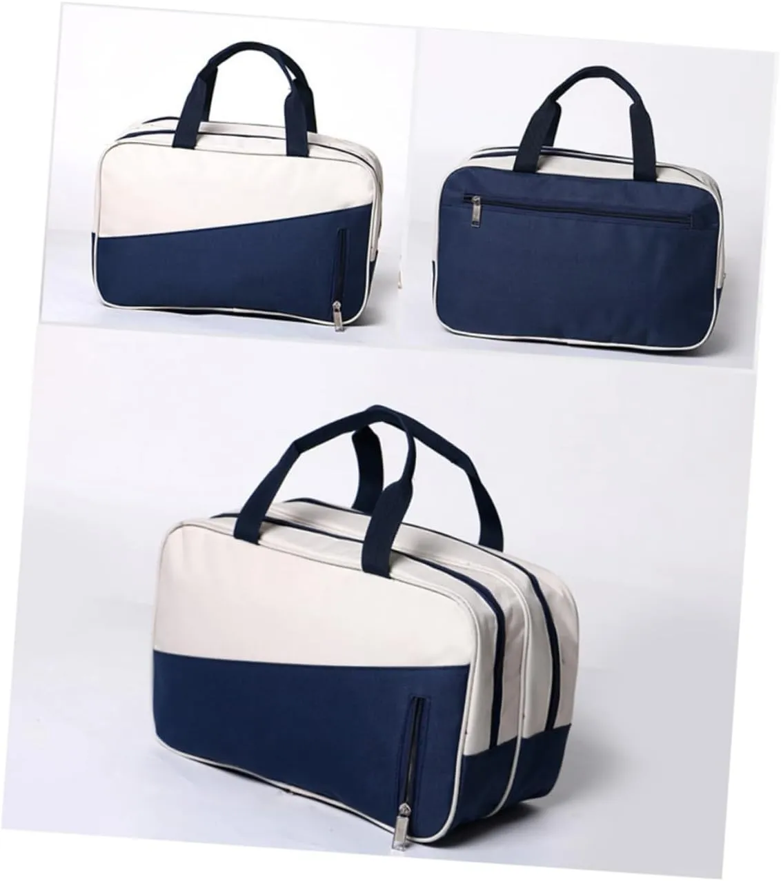 Large Capacity Waterproof Sports Bag for Gym Swim Bag Wet Dry Compartment Oxford Fabric Smooth Zipper