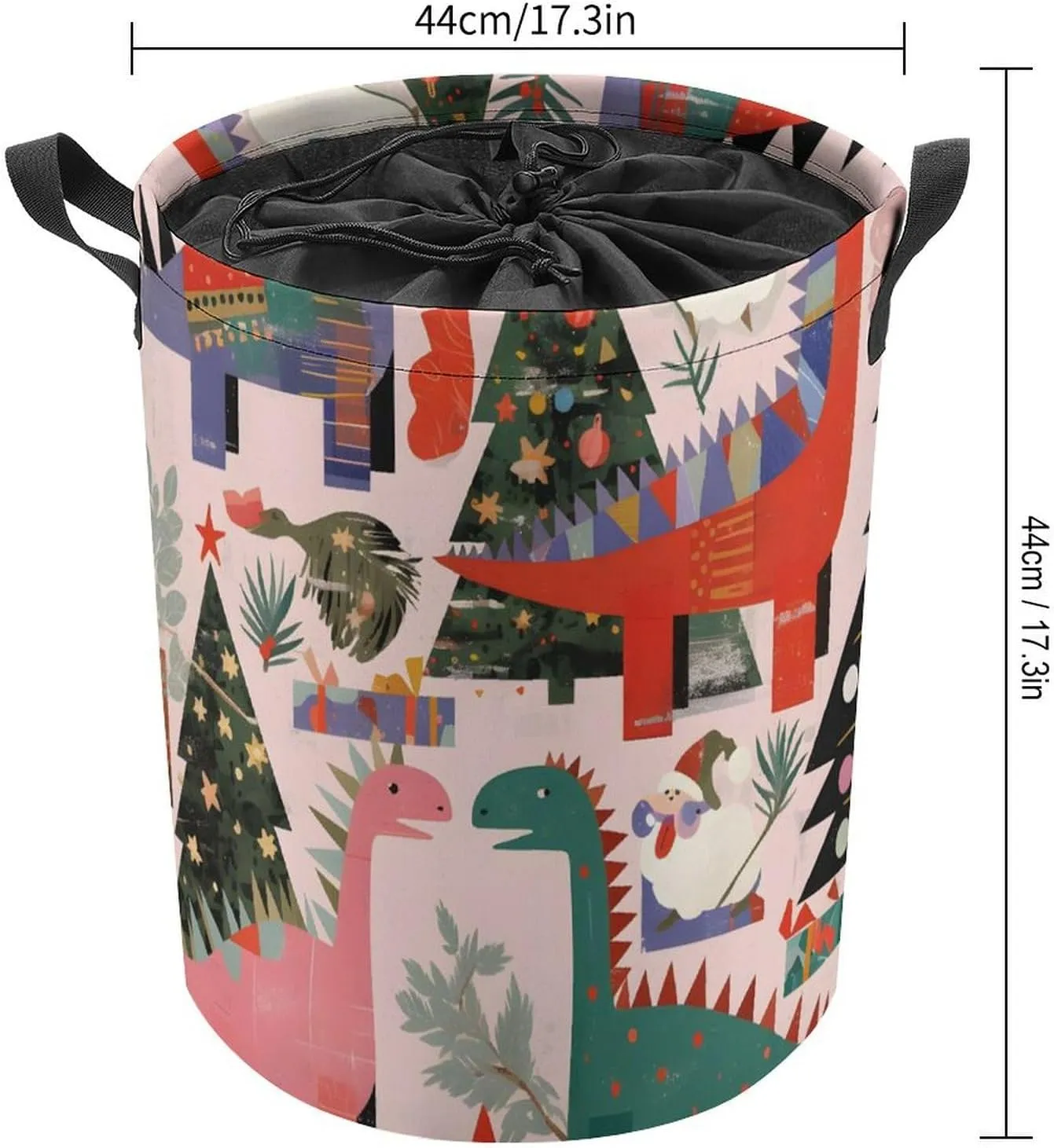 Laundry Hampers, Large Drawstring Laundry Bag, Removable Laundry Bags, Collapsible Storage Bin with Handles for Home Organization, Kids Room, Nursery Creative Arts