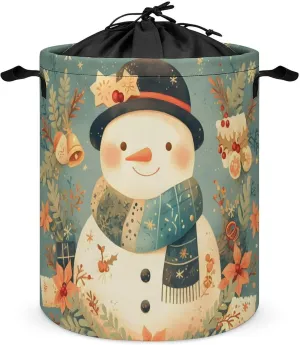 Laundry Hampers, Large Drawstring Laundry Bag, Removable Laundry Bags, Collapsible Storage Bin with Handles for Home Organization, Kids Room, Nursery Vertebrate