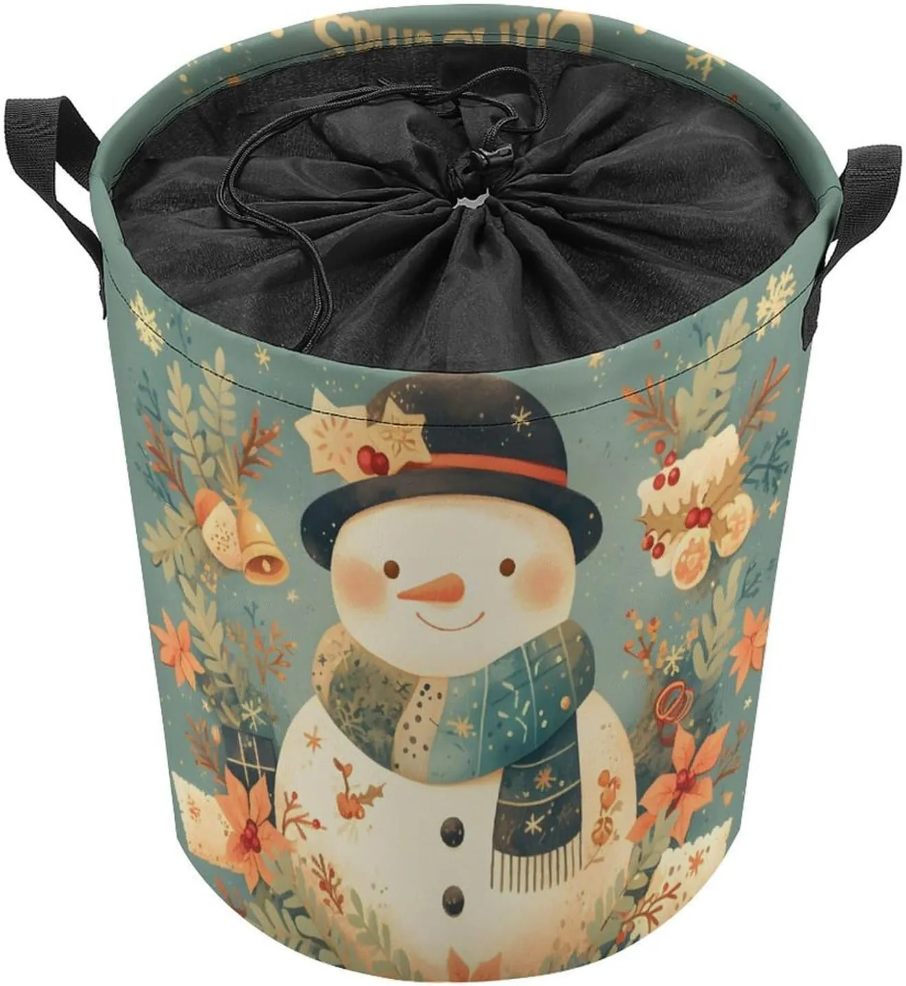 Laundry Hampers, Large Drawstring Laundry Bag, Removable Laundry Bags, Collapsible Storage Bin with Handles for Home Organization, Kids Room, Nursery Vertebrate