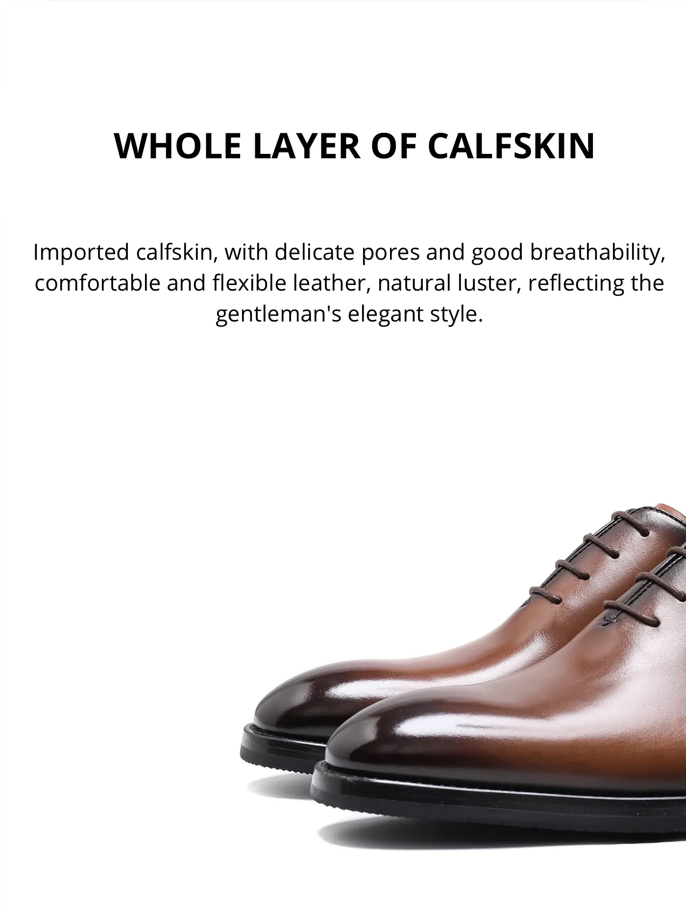 Leather Oxford Shoes
