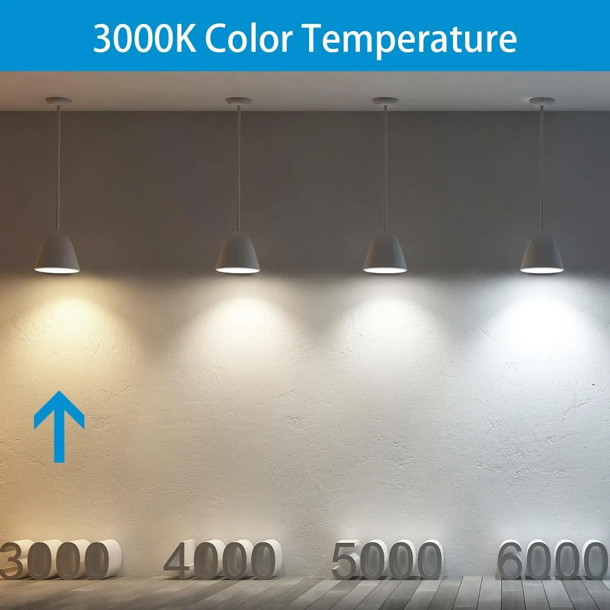 LED Puck Light Bulb with E26 Screw, Mini Flat Light Bulb, 10W Equivalent CFL 75W, Dimmable, 1100LM, 3000K, E26 Medium Base, ETL Listed, Low Profile Squat Bulbs for Home Fixture. (3000K, 2 Pack)
