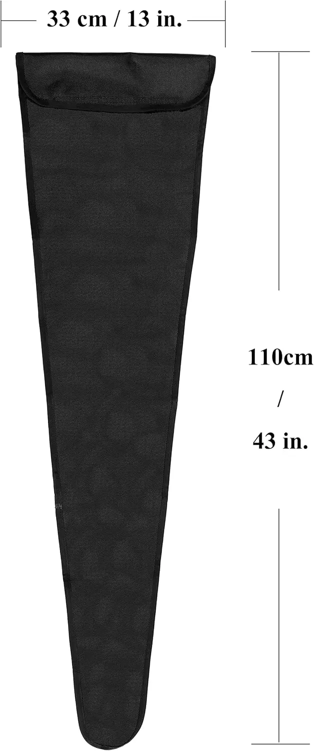 LEONARK Fencing Sword Sling Shoulder Bag for Foil Epee and Saber - Hema Longsword Bag Cover Case for Fencing Weapons