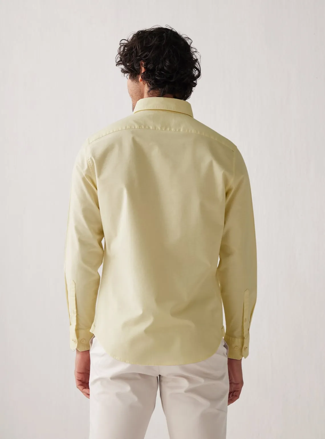 Light Lemon Fern Mark Shirt