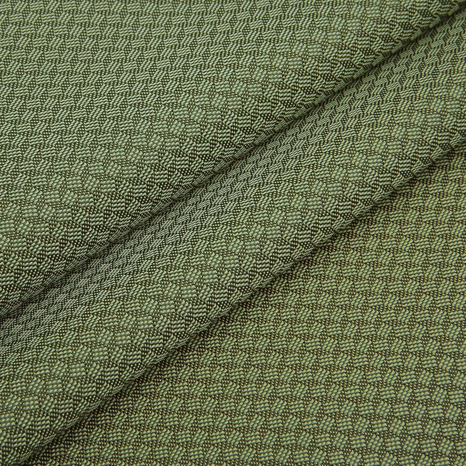 Lightweight 210D Oxford Cloth Fabric with PU Coating: Waterproof, Durable, and Versatile Material for Bags, Outdoor Gear, Linings, and Crafts, 59 Inches Wide（Olive,Pre-Cut 5 Yards）