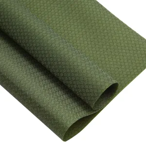 Lightweight 210D Oxford Cloth Fabric with PU Coating: Waterproof, Durable, and Versatile Material for Bags, Outdoor Gear, Linings, and Crafts, 59 Inches Wide（Olive,Pre-Cut 5 Yards）